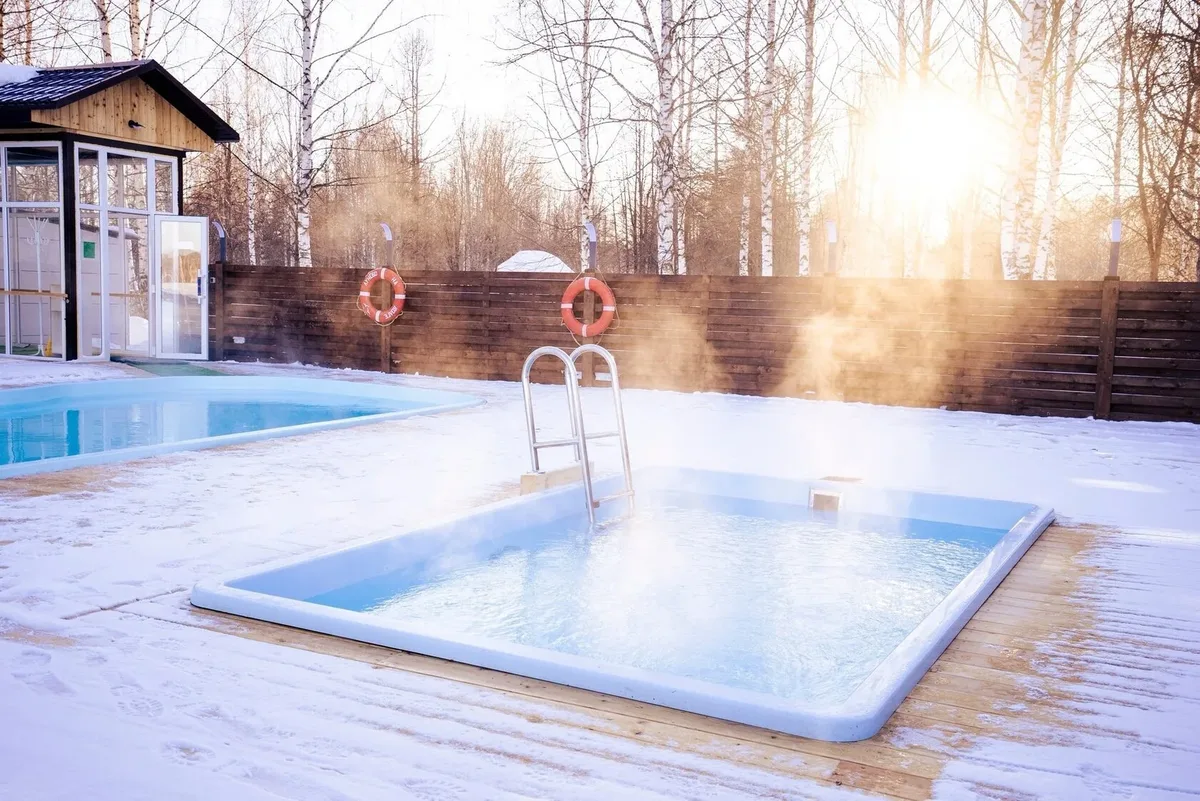 Композитный бассейн Laguna 4 — установка в Первоуральске