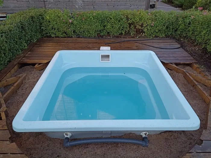 Композитная купель Laguna 2 — установка в Первоуральске