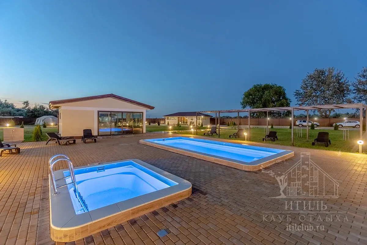 Композитная купель Laguna 3 — установка в Первоуральске