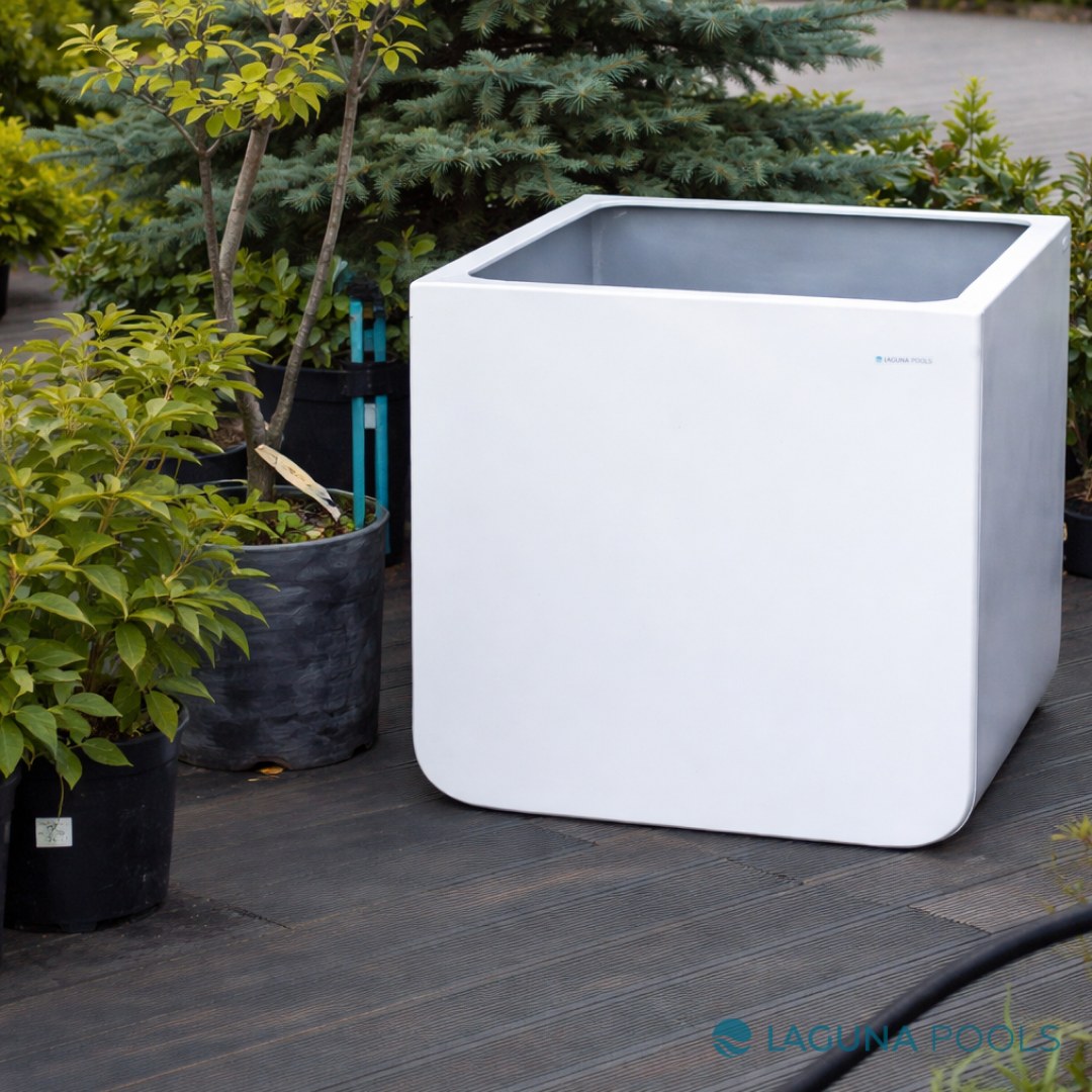 Кашпо большое — вид сбоку